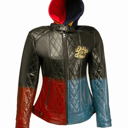 Harley Q Cosplay Costume Jacket Suicide Squad Margaret Robbie