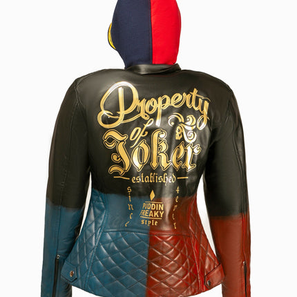 Harley Q Cosplay Costume Jacket Suicide Squad Margaret Robbie
