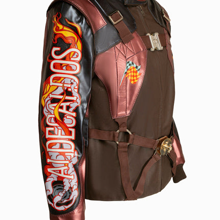 V's Aldecados Nomads Jacket David Martinez's Cyberpunk Jacket -Handcrafted by Ox and Bulls for Cosplay