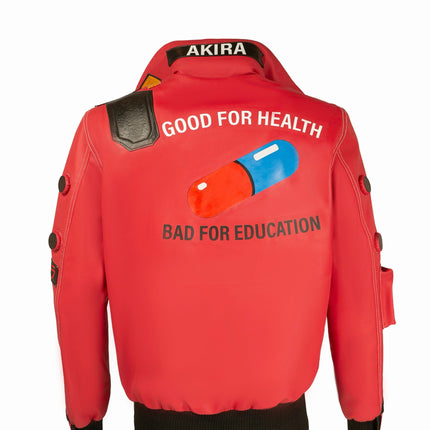 Akira Shotaro Kaneda Capsule Cybernetic Futuristic Cosplay Jacket Handcrafted by Ox and Bulls