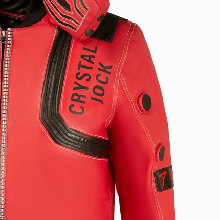Akira Shotaro Kaneda Capsule Cybernetic Futuristic Cosplay Jacket Handcrafted by Ox and Bulls