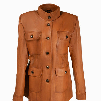 Women's Hunter Colonial Jacket Handcrafted by Ox and Bulls