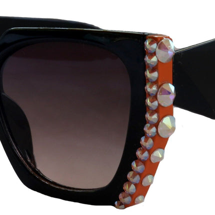 Córdoba, BLING Line Bifocal (Clear On Top) Sun Readers for Women OR Non-Bifocal Readers Sunglasses (aurora borealis) NY Fifth Avenue