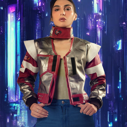 Panam Palmer Aldecados Nomad's Cosplay Costume Jacket Handcrafted by Ox and Bulls