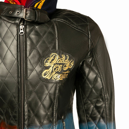 Harley Q Cosplay Costume Jacket Suicide Squad Margaret Robbie