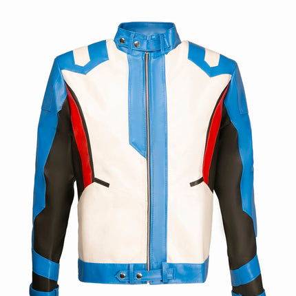 Handmade  Soldier 76 Vegan Leather Jacket Cosplay Costume Over Watch