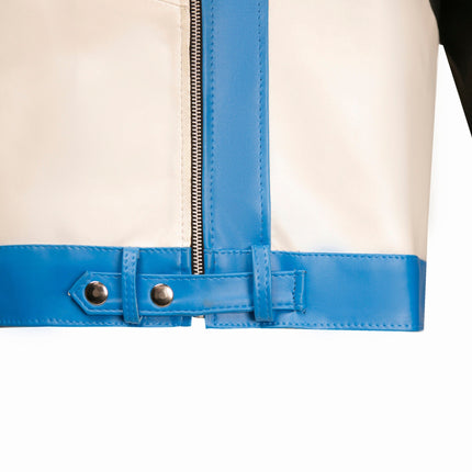 Handmade  Soldier 76 Vegan Leather Jacket Cosplay Costume Over Watch