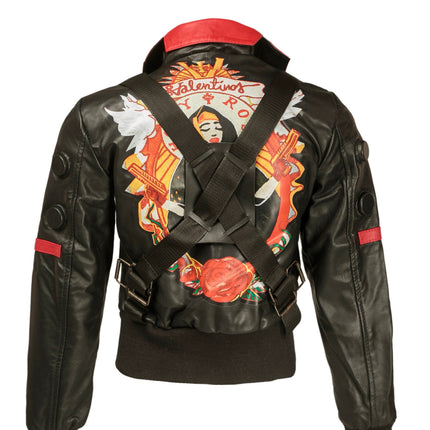 Jackie Welles Cosplay Jacket for Women Handcrafted by Ox and Bulls
