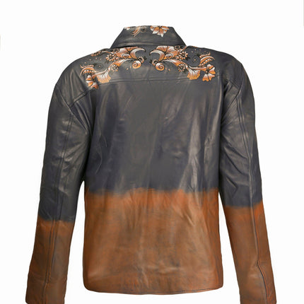 Handmade Resident Evil 4 Luis Serra Leather Jacket