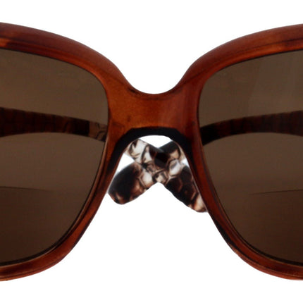 Olympia, High-End Line Bifocal (Clear On Top) Sun Readers for Women OR Non-Bifocal Readers Sunglasses (Brown Tortoiseshell) NY Fifth Avenue