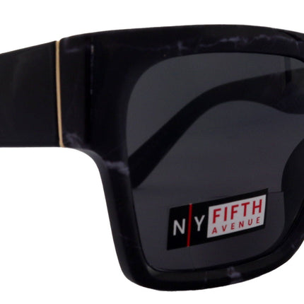 Minerva, High-End Line Bifocal (Clear On Top) Sun Readers for Women OR Non-Bifocal Readers Sunglasses (Black Marble) NY Fifth Avenue