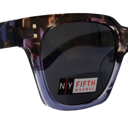 Ravello, High-End Line Bifocal (Clear On Top) Sun Readers for Women OR Non-Bifocal Readers Sunglasses (Purple Tortoiseshell) NY Fifth Avenue