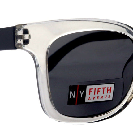 Mars, High-End Line Bifocal (Clear On Top) Sun Readers Unixes OR Non-Bifocal Readers Sunglasses (Transparent  Grey) NY Fifth Avenue