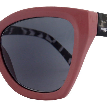 Rhodes, High-End Line Bifocal (Clear On Top) Sun Readers for Women OR Non-Bifocal Readers Sunglasses (Pink Tortoiseshell) NY Fifth Avenue