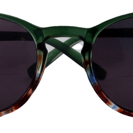 Ravenna, High-End Line Bifocal (Clear On Top) Sun Readers for Women OR Non-Bifocal Readers Sunglasses (Green ) NY Fifth Avenue