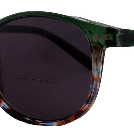 Ravenna, High-End Line Bifocal (Clear On Top) Sun Readers for Women OR Non-Bifocal Readers Sunglasses (Green ) NY Fifth Avenue