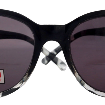 Matilda, High-End Line Bifocal (Clear On Top) Sun Readers for Women OR Non-Bifocal Readers Sunglasses (Black Marble) NY Fifth Avenue