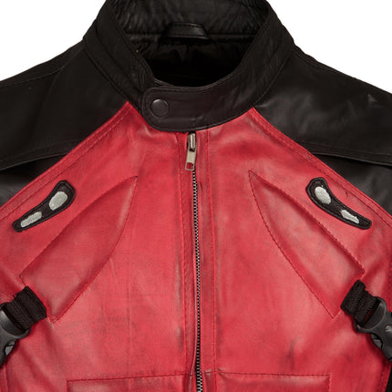 Wade Cosplay Themed Leather Jacket Designed and Handcrafted by Ox and Bulls