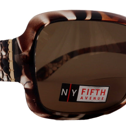 Olympia, High-End Line Bifocal (Clear On Top) Sun Readers for Women OR Non-Bifocal Readers Sunglasses (Brown Tortoiseshell) NY Fifth Avenue