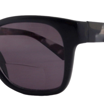Madison, High-End Line Bifocal (Clear On Top) Sun Readers for Women OR Non-Bifocal Readers Sunglasses (Black) NY Fifth Avenue
