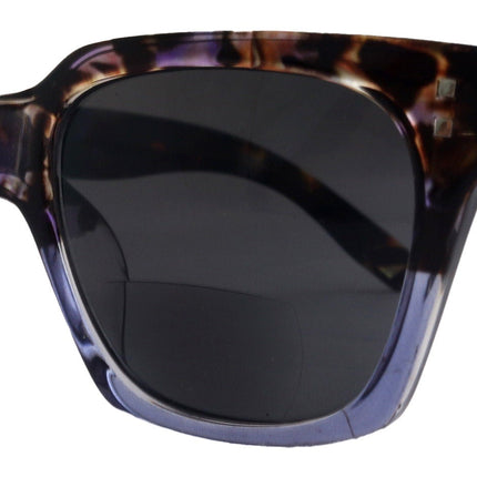 Ravello, High-End Line Bifocal (Clear On Top) Sun Readers for Women OR Non-Bifocal Readers Sunglasses (Purple Tortoiseshell) NY Fifth Avenue