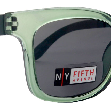 Mars, High-End Line Bifocal (Clear On Top) Sun Readers Unixes OR Non-Bifocal Readers Sunglasses (Transparent Green ) NY Fifth Avenue