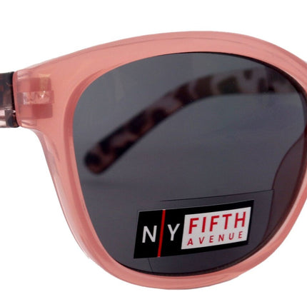 Savannah, High-End Line Bifocal (Clear On Top) Sun Readers for Women OR Non-Bifocal Readers Sunglasses (Pink Tortoiseshell ) NY Fifth Avenue