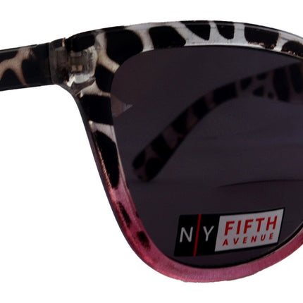 Eleanor, High-End Line Bifocal (Clear On Top) Sun Readers for Women OR Non-Bifocal Readers Sunglasses (Rose N Black) NY Fifth Avenue