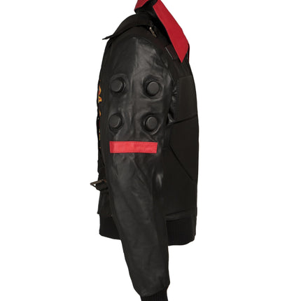 Jackie Welles Cosplay Jacket for Men Handcrafted by Ox and Bulls