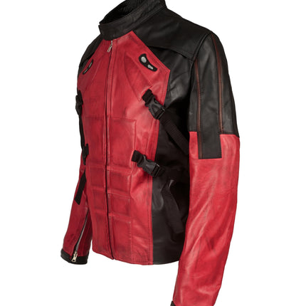 Wade Cosplay Themed Leather Jacket Designed and Handcrafted by Ox and Bulls