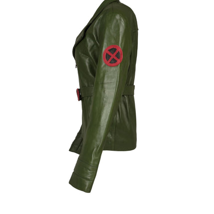 97 Rogue Green Leather Jacket Designed and Handmade by Ox and Bulls