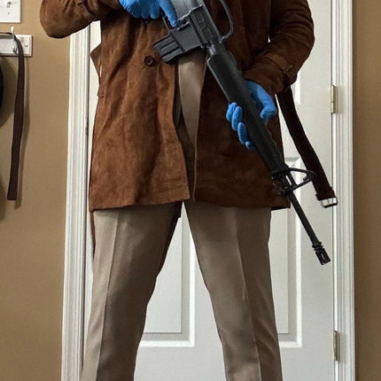 Dallas from Payday 3 Cosplay Coat designed and Handcrafted by OX and Bulls