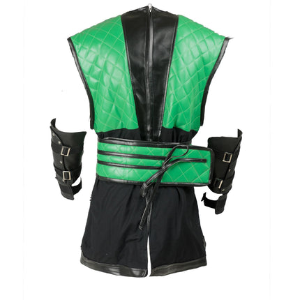 Reptile Mortal Kombat Cosplay Vest and Costume Handcrafted by Ox and Bulls