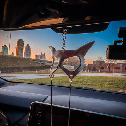 Curious Cat Leather Mini Mask – Handcrafted Charm for Rearview Mirrors, Handbags, Lanyards, Party Favors & More