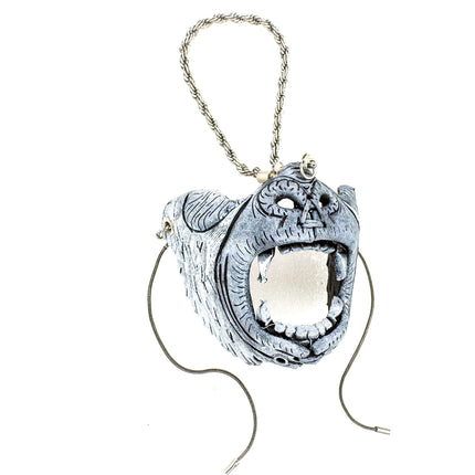 Chimp Leather Mini Mask – Handcrafted Charm for Rearview Mirrors, Handbags, Lanyards, Party Favors & More