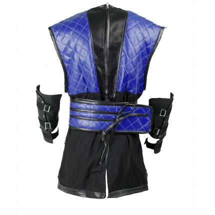 Subzero Mortal Kombat Cosplay Vest and Costume Handcrafted by Ox and Bulls