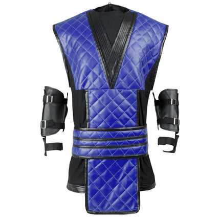 Subzero Mortal Kombat Cosplay Vest and Costume Handcrafted by Ox and Bulls
