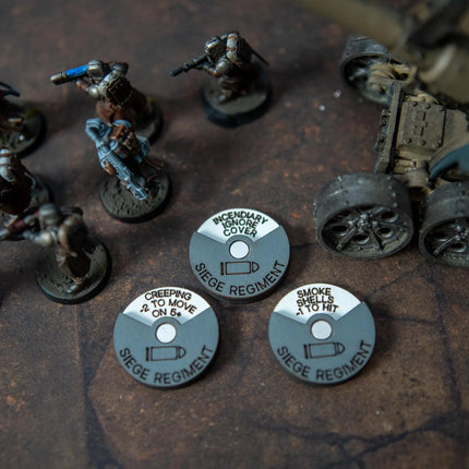 Siege Regiment Detachment Dials Set of 3