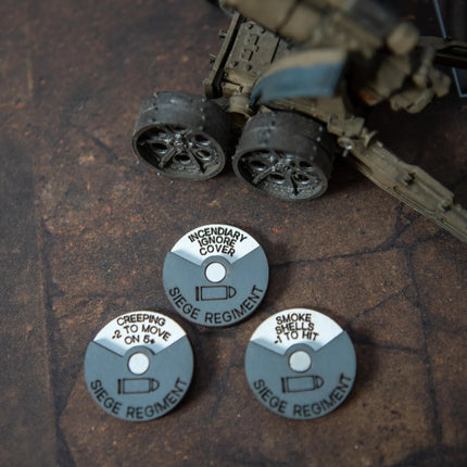 Siege Regiment Detachment Dials Set of 3