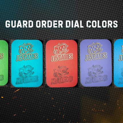 Order Dials for Astra Militarum (Imperial Guard) 5 pack