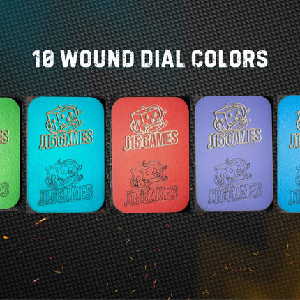 10 Wound or HP Dial set of 5