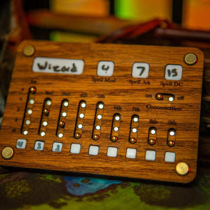 Full Caster Spell Slot Tracker