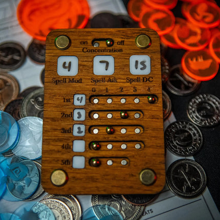 Half Caster Spell Slot Tracker