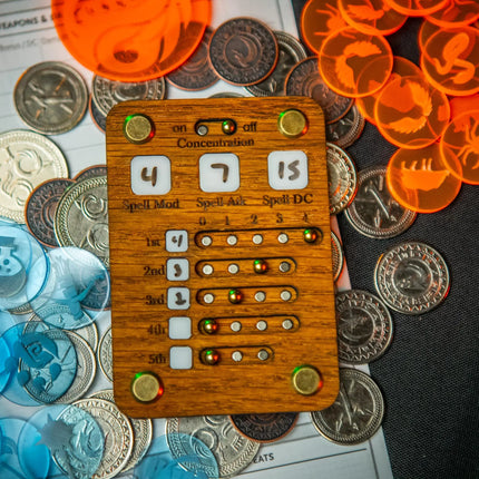Half Caster Spell Slot Tracker