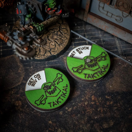 Ork Taktikal Order Dials