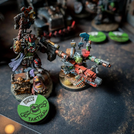 Ork Taktikal Order Dials