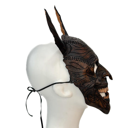 Maniacal Demon - Handmade Mask for Halloween, Performance or Cosplay Costume