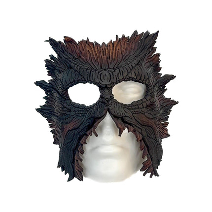 World's End - Handmade Leather Mask for Halloween, Performance or Cosplay Costume