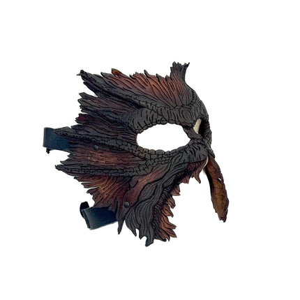 World's End - Handmade Leather Mask for Halloween, Performance or Cosplay Costume