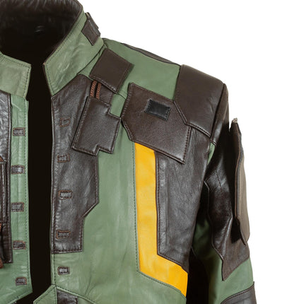 Handmade Old Edge Runners 6th Street Gang Cosplay leather Jacket